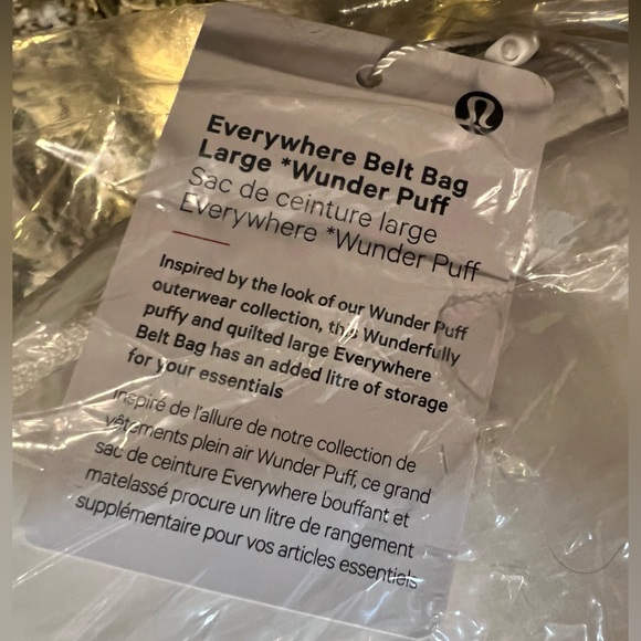 NWT 🍋 Lululemon Wunder Puff Everywhere Belt Bag  2L - Picture 2 of 4